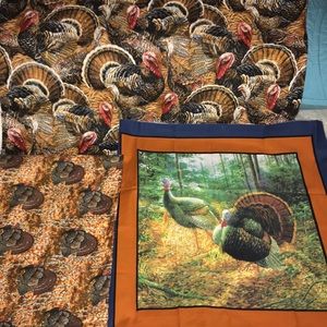 New Wild Turkey Fabric